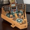 Toy Time Baseball Pinball Tabletop Skill Game, Miniature Wooden Retro Sports Arcade Toy for Adult / Children 269175KGC - alternate 1